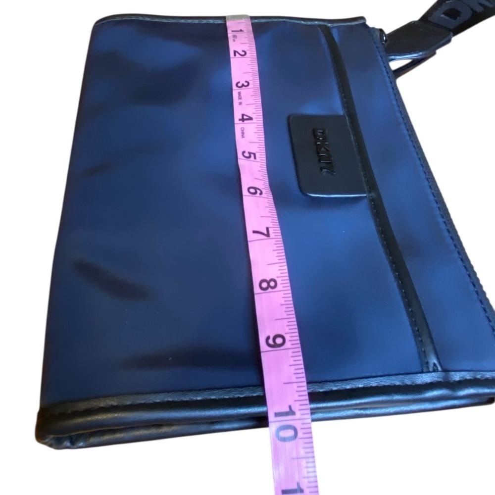 DKNY Blue Nylon Thin Mini Crossbody Bag - Picture 11 of 12